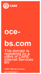 Mobile Screenshot of oce-bs.com